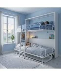 Litera abatible ESTUDIO 1 Personalizada. Litera abatible ESTUDIO 1 Personalizada.