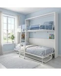 Litera abatible ESTUDIO 1 Personalizada. Litera abatible ESTUDIO 1 Personalizada.