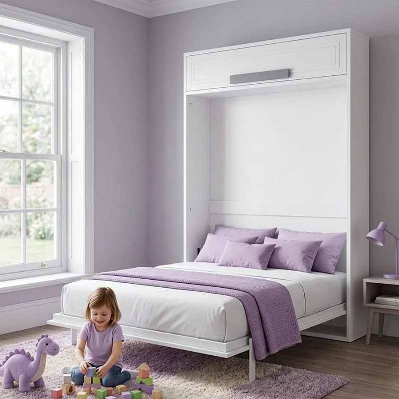 Cama vertical modelo MK21 Gama Acabado lacado, Personalizada. Cama vertical modelo MK21 Gama Acabado lacado, Personalizada.