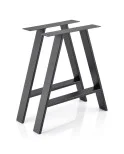 Patas para mesa, Juego 2 unidades, Modelo NEUS, Metálicas, Salón, oficina, Estudio, Dormitorio. Patas para mesa, Juego 2 unidades, Modelo NEUS, Metálicas, Salón, oficina, Estudio, Dormitorio.