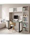 Patas para mesa, Juego 2 unidades, Modelo MAX, Metálicas, Salón, oficina, Estudio, Dormitorio.