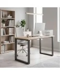 Patas para mesa, Juego 2 unidades, Modelo MAX, Metálicas, Salón, oficina, Estudio, Dormitorio.