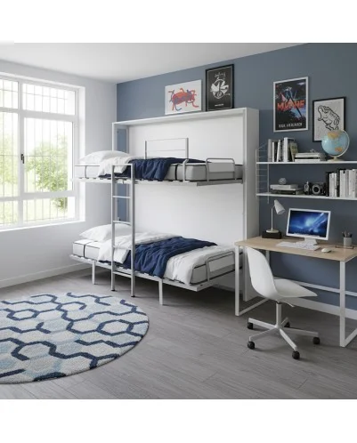 Litera horizontal Modelo Santander 105 Cama inferior + 105 Cama superior. Personalizada