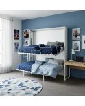 Litera Horizontal Modelo Santander 105 Cama inferior + 90 Cama superior. Personalizada.