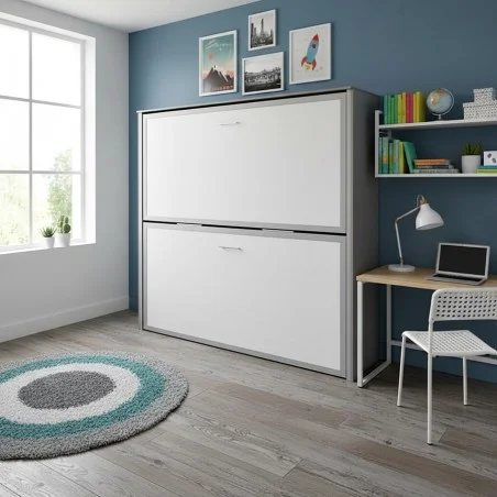 Litera Horizontal Modelo Santander 105 Cama inferior + 90 Cama superior. Personalizada.