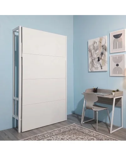 Cama vertical modelo ALASKA BASIC. Somier incluido, Todas las medidas.