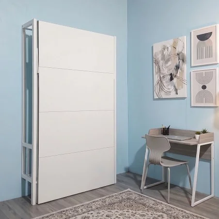 Cama vertical modelo ALASKA BASIC. Somier incluido, Todas las medidas.