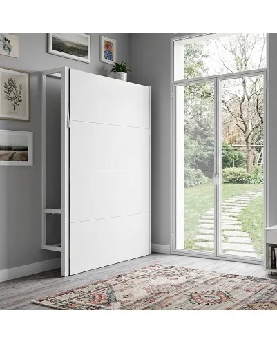Cama vertical modelo ALASKA BASIC. Somier incluido, Todas las medidas.