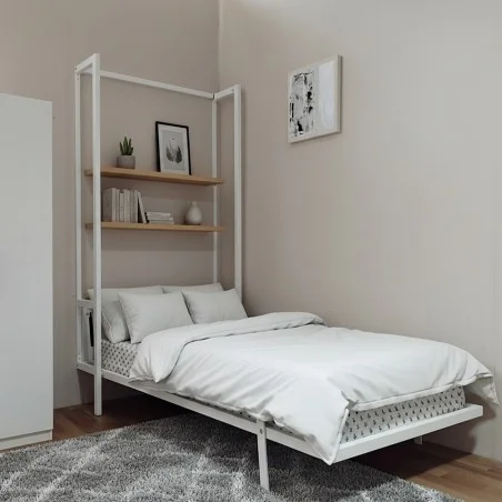 Cama Vertical Modelo E-LOGIT. Somier Incluido, Fondo y Colores Personalizados.