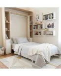Cama Vertical Modelo E-LOGIT. Somier Incluido, Fondo y Colores Personalizados.