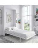Cama vertical ALASKA, Somier incluido, desde 80x180 cm a 150x200 cm, Fondo y colores personalizados.