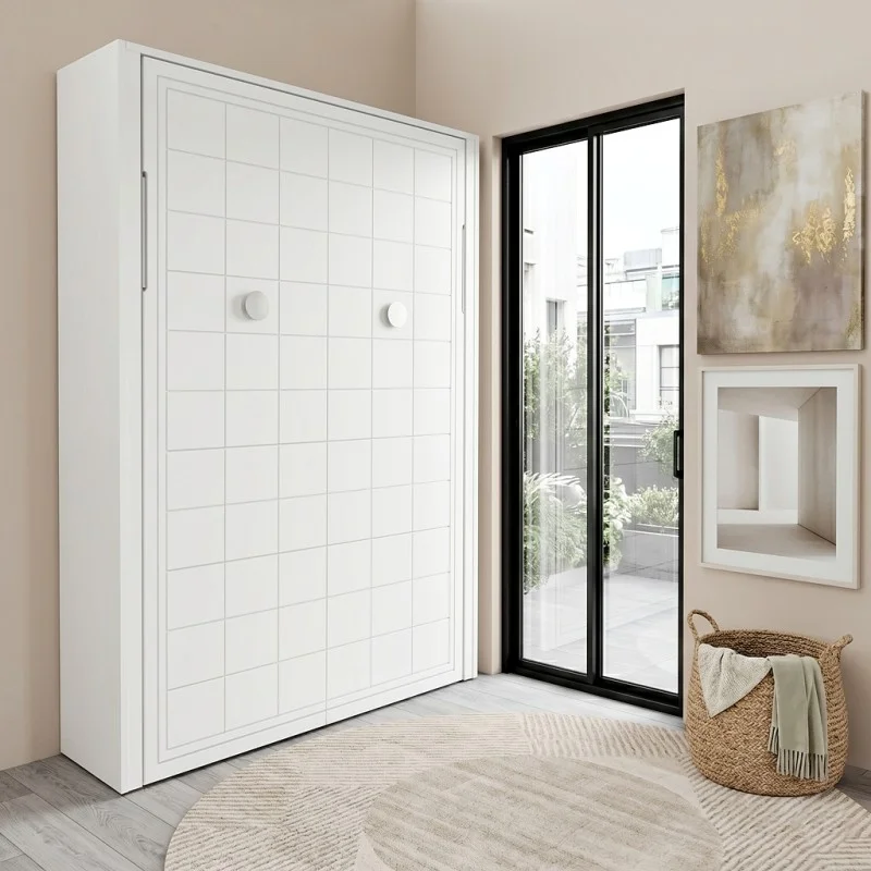 Cama Vertical Modelo Alcázar Premium, Acabado lacado, Personalizada.