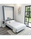 Cama Vertical Modelo Alcázar Premium, Acabado lacado, Personalizada.