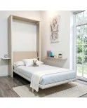 Cama Vertical Modelo Alcázar Premium, Acabado lacado, Personalizada.