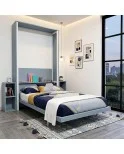 Cama Vertical Modelo Alcázar Premium, Acabado lacado, Personalizada.