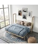 Cama Horizontal Modelo E-Nova Premium, Acabado lacado, Personalizada. Cama Horizontal Modelo E-Nova Premium, Acabado lacado, Personalizada.