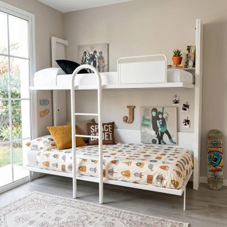 Litera Abatible Horizontal Modelo Barcelona/PREMIUM, Acabado en lacado, Personalizada.