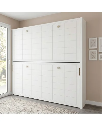 Litera Abatible Horizontal Modelo Barcelona/PREMIUM, Acabado en lacado, Personalizada.